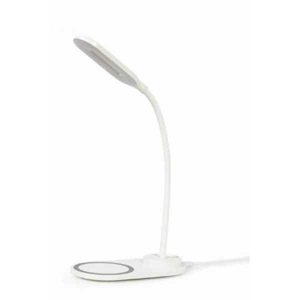 Skrivebordslampe GEMBIRD TA-WPC10-LED-01-W Hvid Hvid