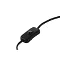 Miniatyrbillede 4 af 5: Bordlampe Home ESPRIT Sort Aluminium 50 W 220 V 42 x 42 x 69 cm