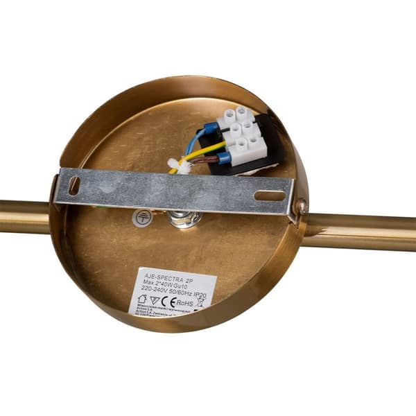 Loftslampe Activejet AJE-SPECTRA 2P Guld Gylden Metal 40 W