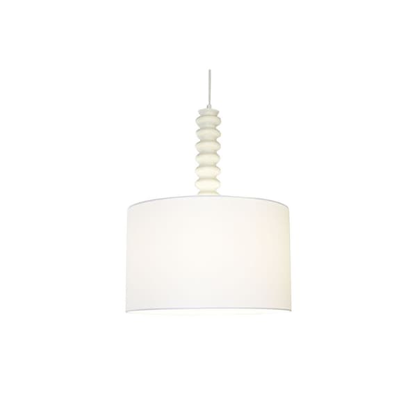 Loftslampe Home ESPRIT Hvid Jern 40 x 40 x 50 cm