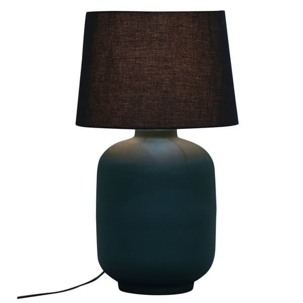 Pöytälamppu DKD Home Decor Sininen Polykarbonaatti Rauta 30 x 30 x 53 cm