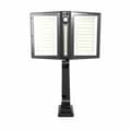 Miniatyrbillede 3 af 3: Solcellelampe Lumisky Sort (1 enheder)