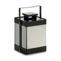 Pikkukuva 2 / 3: LED-lyhty Musta Peili 12,5 x 18,5 x 12,5 cm (6 osaa)