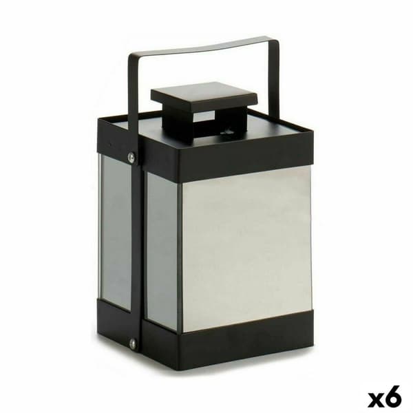 LED-lyhty Musta Peili 12,5 x 18,5 x 12,5 cm (6 osaa)