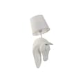 Miniatyrbillede 1 af 7: Væglampe Home ESPRIT Hvid Moderne Hest Ældet overflade 220 V 18 x 21,5 x 50,5 cm (2 enheder)