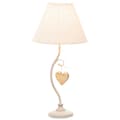 Miniatyrbillede 2 af 6: Bordlampe Alexandra House Living Hvid Metal 40 W 23 x 48 x 23 cm