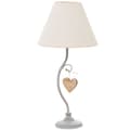 Miniatyrbillede 1 af 6: Bordlampe Alexandra House Living Hvid Metal 40 W 23 x 48 x 23 cm