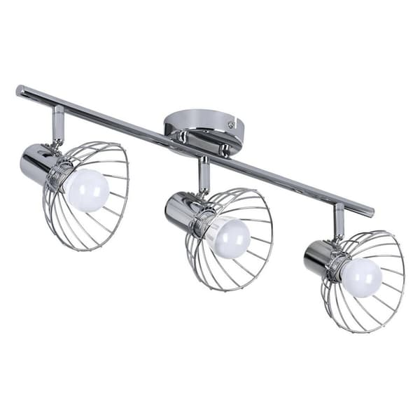 Kattolamppu Activejet AJE-GIZEL 3P Hopeinen Metalli 40 W