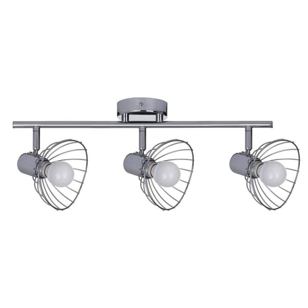 Kattolamppu Activejet AJE-GIZEL 3P Hopeinen Metalli 40 W