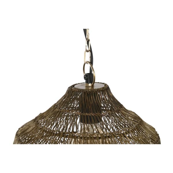 Kattolamppu Home ESPRIT Kullattu Metalli Rauta 50 W 26 x 26 x 24 cm