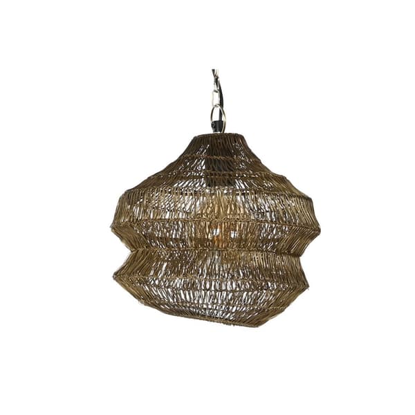 Kattolamppu Home ESPRIT Kullattu Metalli Rauta 50 W 26 x 26 x 24 cm