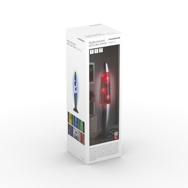 Monivärinen LED-laavalamppu Kolemp InnovaGoods