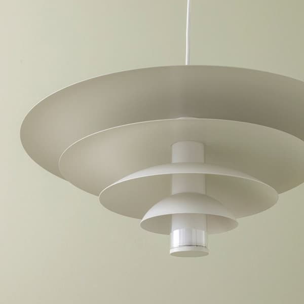 Vit boréal ljuskrona D.50cm