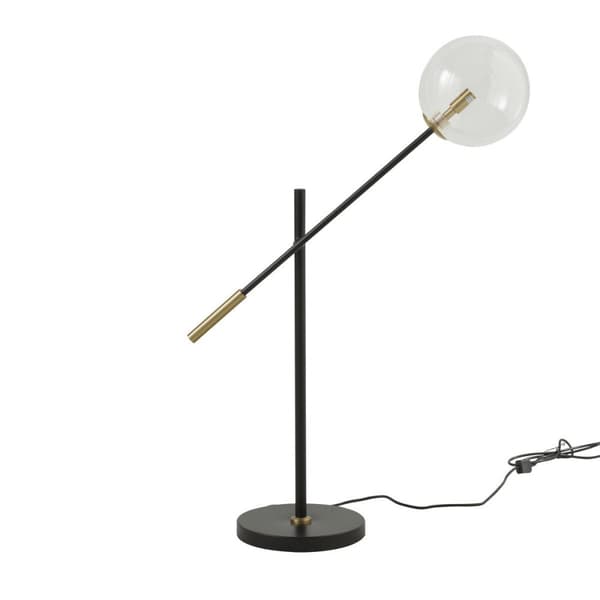 Glaskula bordslampa L 72cm x H 85cm