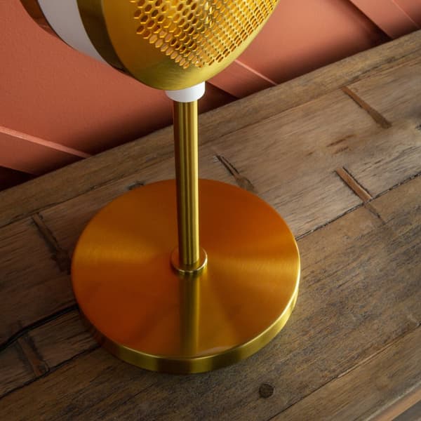 Stor gyllene bordslampa H 63cm - SONIK