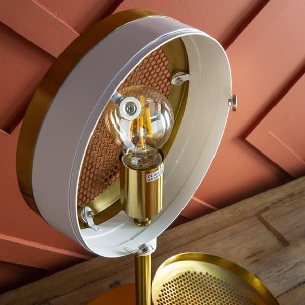 Stor gyllene bordslampa H 63cm - SONIK