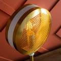 Miniatyrbild 2 av 8: Stor gyllene bordslampa H 63cm - SONIK