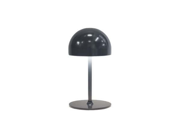 Sirius Tim Genopladelig Lampe - Mørk Grå - H 22 cm Grå