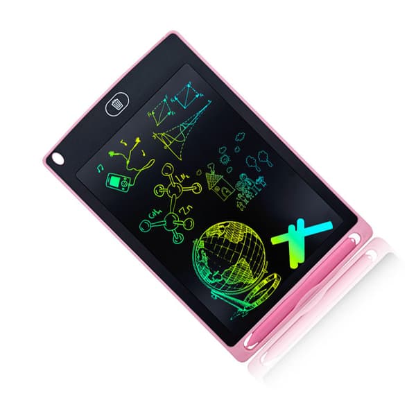 INF 8,5 tums LCD-skrivplatta, färgglad doodleboard för barn och vuxna