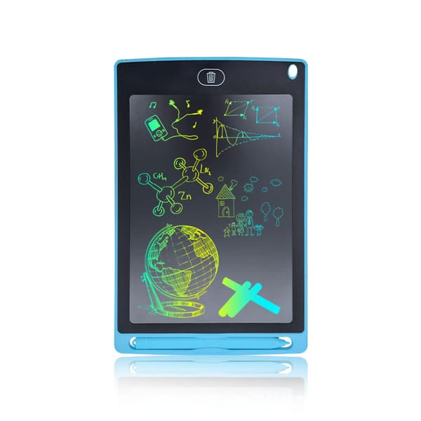 INF 8,5 tommer LCD-skrivetablet med farverige linjer