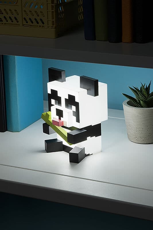 Minecraft Panda lamp 15cm