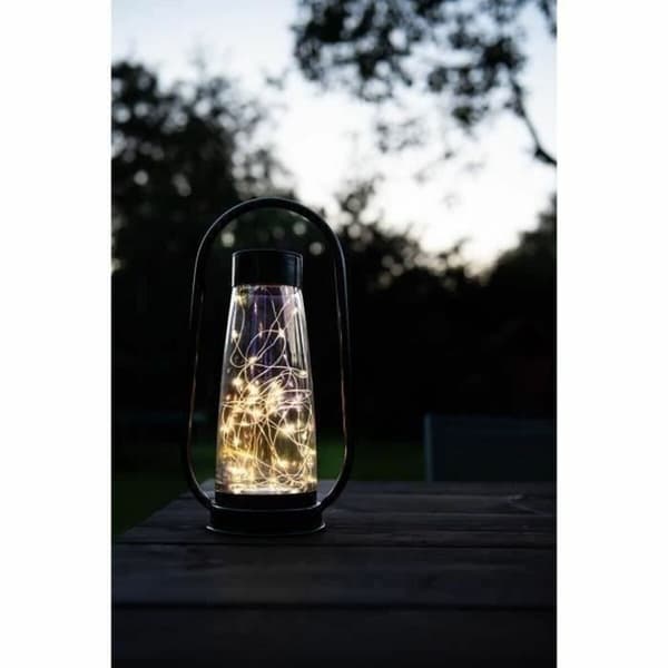 Solcellelampe Garden ID Black
