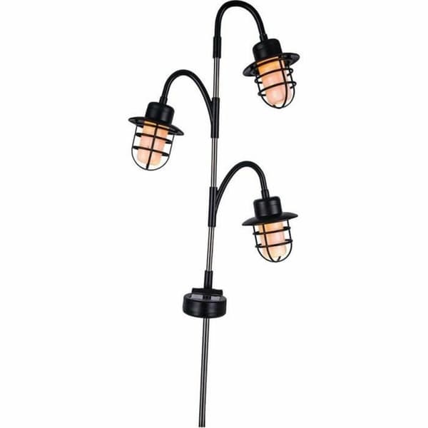 Solcellslampa Lumisky BERRY SPIKE Svart