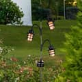 Miniatyrbillede 4 af 4: Solcellelampe Lumisky BERRY SPIKE Sort