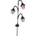 Miniatyrbillede 1 af 4: Solcellelampe Lumisky BERRY SPIKE Sort