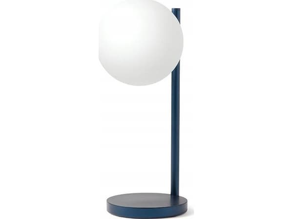 LEXON LH70DB, Mörkblå, Akrylnitrilbutadienstyren (ABS), Gjuten aluminium, Glas, Sovrum, Barnrum, Korridor, Bord, Kontor, LED, Varmvitt, 150 LM