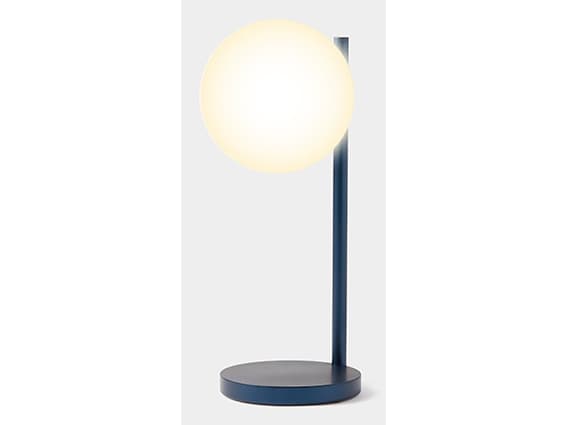 LEXON LH70DB, Mörkblå, Akrylnitrilbutadienstyren (ABS), Gjuten aluminium, Glas, Sovrum, Barnrum, Korridor, Bord, Kontor, LED, Varmvitt, 150 LM Mörkblå