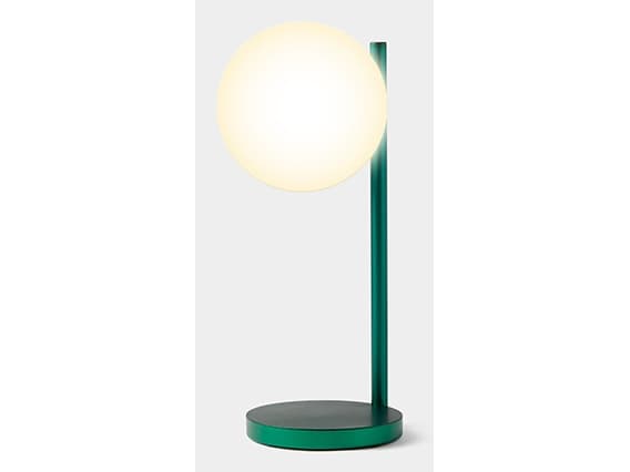 LEXON LH70DG1, Mörkgrön, Akrylnitrilbutadienstyren (ABS), Gjuten aluminium, Glas, Sovrum, Barnrum, Korridor, Bord, Kontor, LED, Varmvitt, 150 LM Mörkgrön