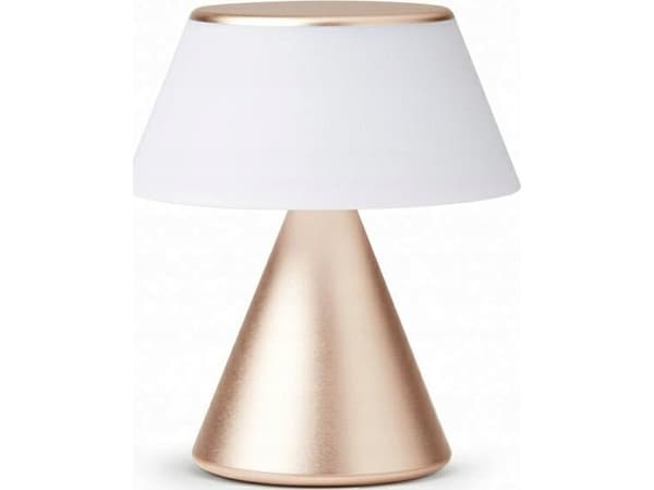 LEXON Luma L, Guld, Akrylnitrilbutadienstyren (ABS), Gjuten aluminium, Glas, Sovrum, Barnrum, Korridor, Bord, Kontor, IPX4, 1 lampor, LED