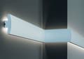 Miniatyrbild 3 av 4: PROVISTON Moulding LED90 x 39 x 1150 mm XPS Vit Kronlist Resistenta 1.15 m