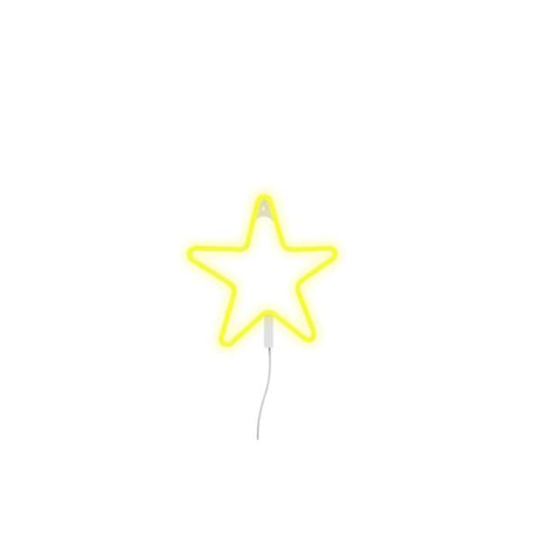 Dekorativ LED-lampa - Ginga - Flerfärgad kaktus - USB-uppladdningsbar - Fjärrkontroll Gul