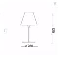 Miniatyrbild 2 av 2: ARCADIA TL1, Bordslampa,