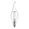 Miniatyrbillede 1 af 2: Philips LED klassisk stearinlyslampe 25W BA 35 E14 Varm hvid