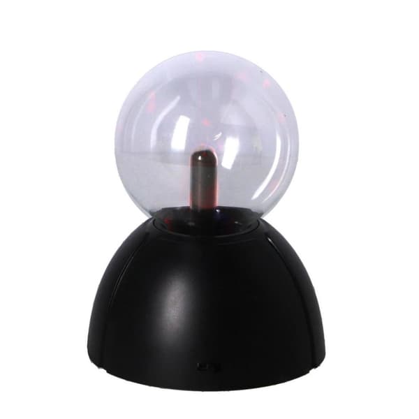 Party Time Plasma Kugle 7,5 cm Sort
