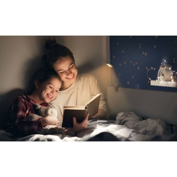 Ansman Universal LED Lampe med Clip Sort