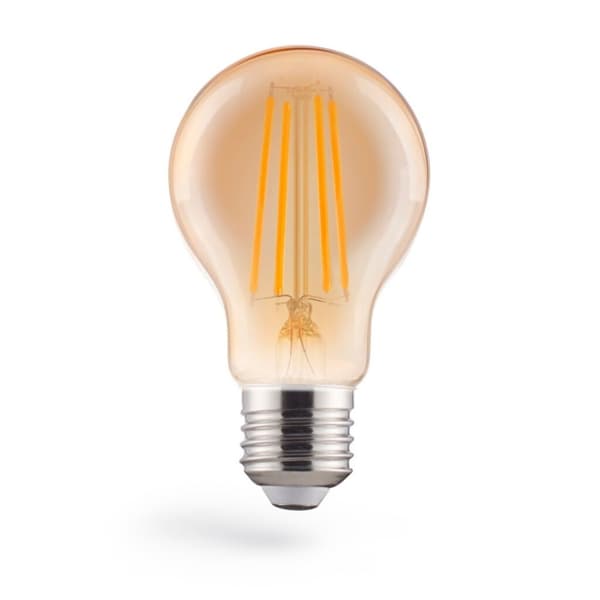 Xavax LED Filament E27 600lm 8W Vintage Lampa Glödlampa Dimbar Varmvit