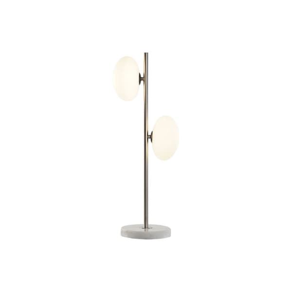 Bordslampa Home ESPRIT Glas Marmor 220 V 20 x 17 x 58 cm