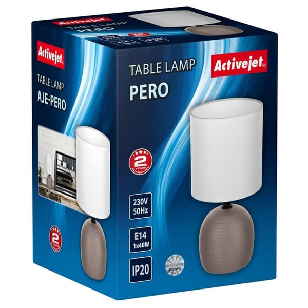Bordslampa Activejet AJE-PERO Brons 13 cm