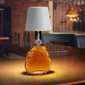 Miniatyrbild 7 av 7: Uppladdningsbar lampskärm för flaska med LED och 3 färglägen - Vit