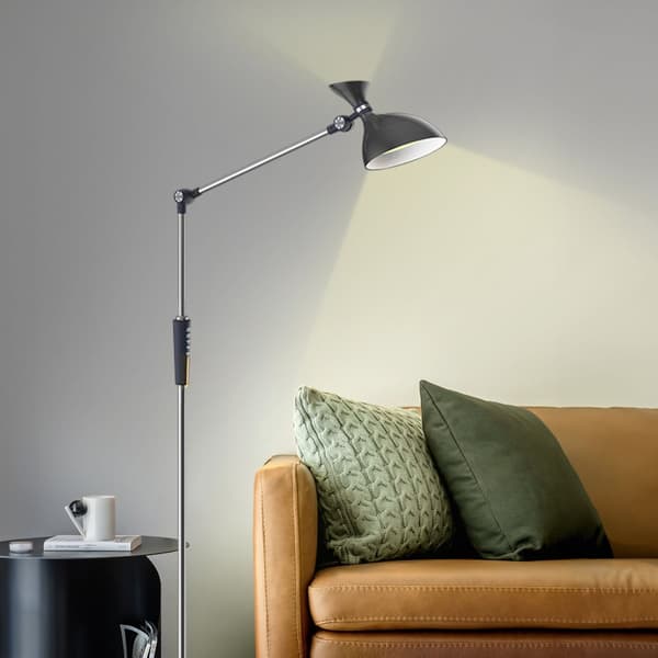 LED gulvlampe med lysdæmper og farvetemperaturændring