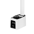 Miniatyrbillede 1 af 2: Bordlampe med ur