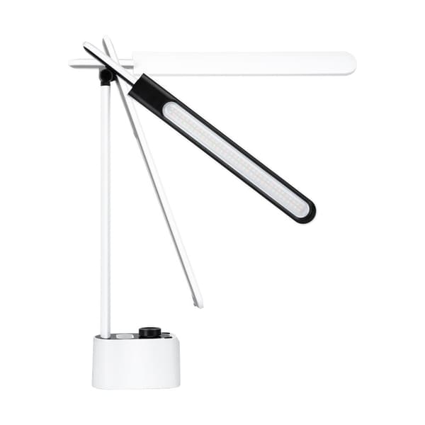 Bordlampe med ur