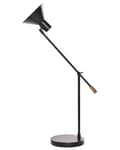 Miniatyrbilde 5 av 11: Bordlampe Svart Metall Jern Justerbar skjerm og Arm Stue Soverom Moderne design