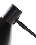 Miniatyrbilde 9 av 11: Bordlampe Svart Metall Jern Justerbar skjerm og Arm Stue Soverom Moderne design