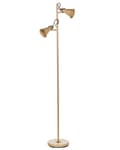 Miniatyrbilde 6 av 11: Gulvlampe Beige Metall Justerbare Skjermer Av/På-bryter Soverom Stue Hjemmekontor Belysning Industriell Design