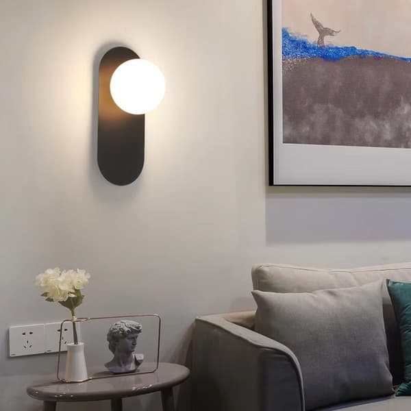VÄGGLAMPA TOOLIGHT APP1586-1W BLACK